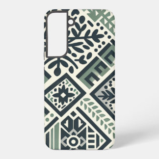 Levendige Batik Art Phone Case Samsung Galaxy Hoesje
