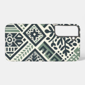 Levendige Batik Art Phone Case Samsung Galaxy Hoesje (Achterkant horizontaal)