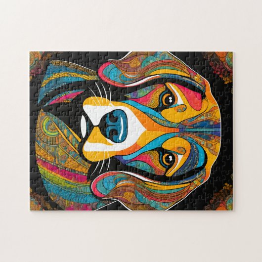 Levendige Beagle Pet Legpuzzel (Horizontaal)