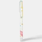 Levendige Bearded Dragon Art Kleurrijke Waterverf Case-Mate iPhone Case (Achterkant / Links)