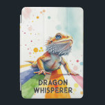 Levendige Bearded Dragon Art Kleurrijke Waterverf iPad Mini Cover<br><div class="desc">Breng een vleugje kleur en reptielachtige charme met deze prachtige baardagaam. Met een ingewikkeld detailbeeld van een baardagaam in oranje en gele tinten, is dit kunstwerk geplaatst tegen een levendige waterverf achtergrond vol roze, blauw en groen. De combinatie van gedetailleerd realisme en abstracte levendigheid maakt dit stuk zowel boeiend als...</div>