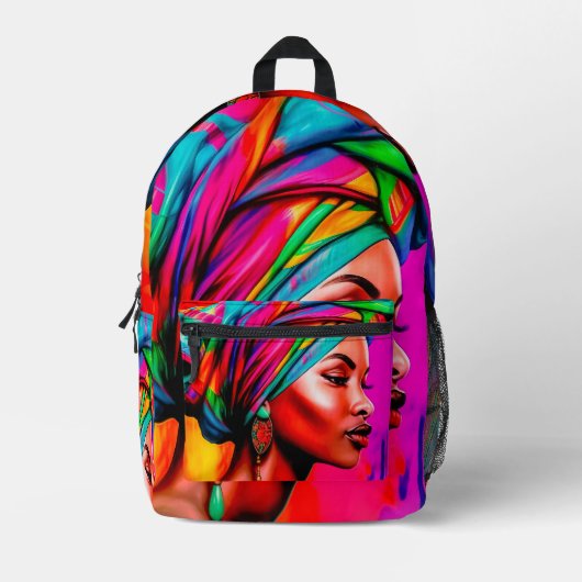 Levendige Beauty Serie 1 Bedrukte Rugzak (Voorkant)