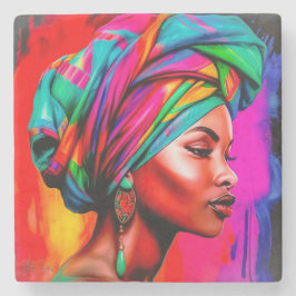 Levendige Beauty Serie 1 Stenen Onderzetter