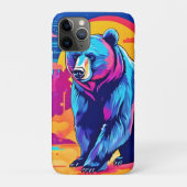 Levendige Beer kunst Case-Mate iPhone Case (Achterkant)