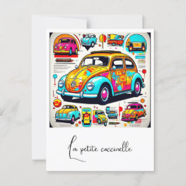 " LEVENDIGE BEETLE " BRIEFKAART