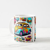 " LEVENDIGE BEETLE " KOFFIEMOK (Voorkant links)