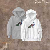 Levendige Bescheiden Pauw