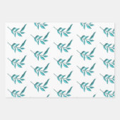 Levendige bladeren inpakpapier vel (Voorkant 2)