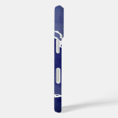 Levendige blauwe kustgetijden Case-Mate iPhone case (Achterkant / Rechts)