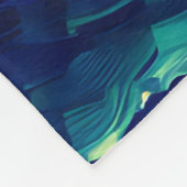 Levendige Blauwgroen getijden: zonsondergang boven Fleece Deken (Hoek)