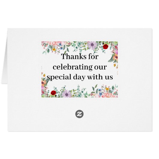 Levendige bloei - Multicolor Bloemen Tafelnummers (Achterkant Horizontaal)