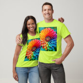 Levendige bloei van hoop en vreugde ontwerp t-shirt (Unisex)