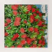 Levendige Bloeiende Bloemen Legpuzzel (Horizontaal)