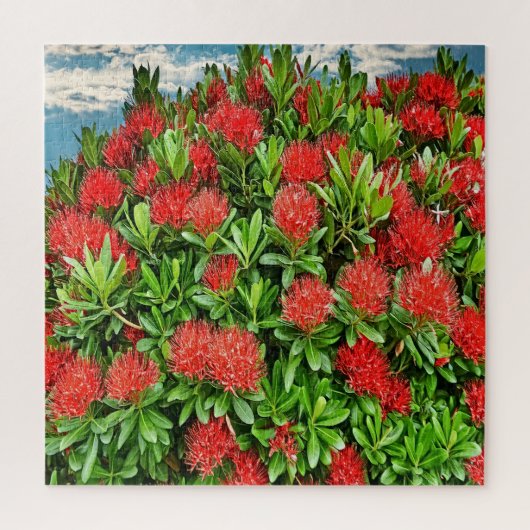 Levendige Bloeiende Bloemen Legpuzzel (Verticaal)