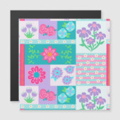 Levendige Bloeiende Bloemen Ontwerp (Voorkant / Achterkant)