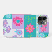 Levendige Bloeiende Bloemen Ontwerp Case-Mate iPhone Case (Achterkant (horizontaal))