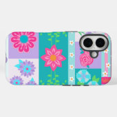 Levendige Bloeiende Bloemen Ontwerp Case-Mate iPhone Case (Achterkant (horizontaal))