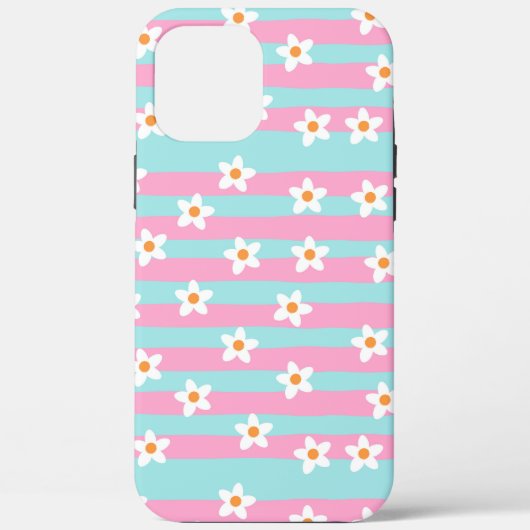 Levendige Bloeiende Bloemen Ontwerp Case-Mate iPhone Case (Achterkant)