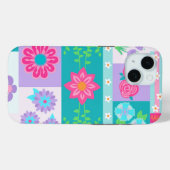 Levendige Bloeiende Bloemen Ontwerp Case-Mate iPhone Case (Achterkant (horizontaal))