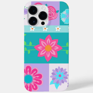 Levendige Bloeiende Bloemen Ontwerp Case-Mate iPhone 14 Pro Max Hoesje