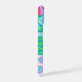 Levendige Bloeiende Bloemen Ontwerp iPhone 15 Case (Rechterkant)