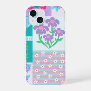 Levendige Bloeiende Bloemen Ontwerp iPhone 15 Case