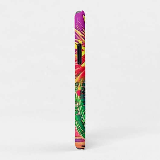 Levendige bloeiende cactus Case-Mate iPhone case (Achterkant/rechts)