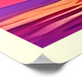 Levendige bloeiende cactus poster (Hoek)