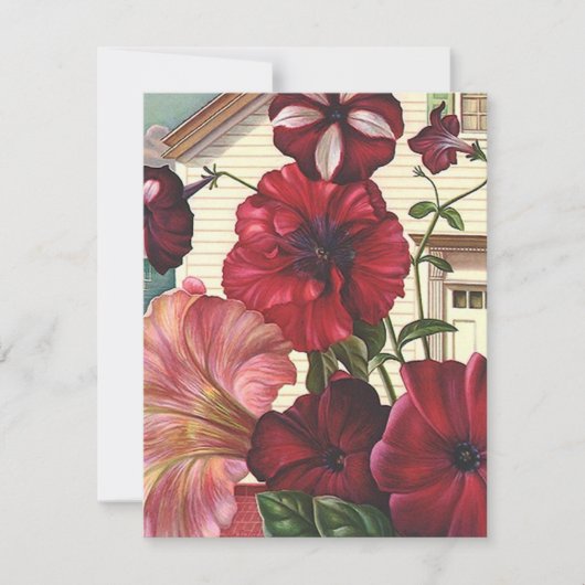 Levendige bloeiende uitvindingen van de Garden Par Kaart (Voorkant)