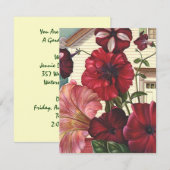 Levendige bloeiende uitvindingen van de Garden Par Kaart (Voorkant / Achterkant)