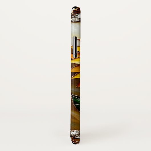 Levendige Bloem Sierlijk Omlijst Case-Mate iPhone Case (Achterkant / rechts)