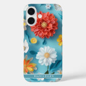 Levendige bloemen Case-Mate iPhone case (Achterkant)