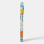 Levendige bloemen Case-Mate iPhone case (Achterkant / Rechts)