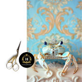 Levendige  Bloemen Koning Krab Decoupage Tissuepapier