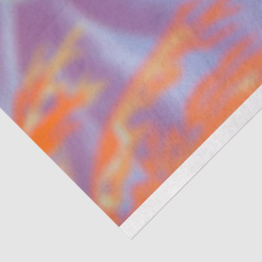 Levendige Bloemen Koning Krab Decoupage Tissuepapier (Detail)