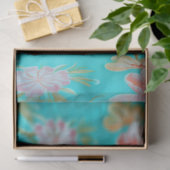 Levendige Bloemen Koning Krab Decoupage Tissuepapier (Geschenk)