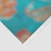 Levendige  Bloemen Koning Krab Decoupage Tissuepapier (Detail)