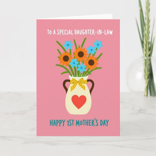 Levendige bloemen schaal kaart (Voorkant)