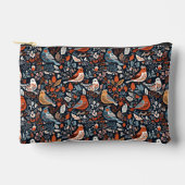 Levendige Bloemen & Vogels Nordic Pattern Etui (Voorkant)