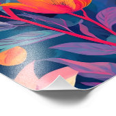 Levendige bloemendromen: een caleidoscoop van kleu foto afdruk (Hoek)