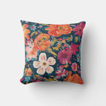 Levendige bloemengrafische kunst