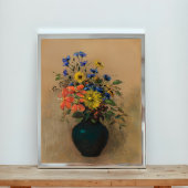 Levendige bloemenharmonie foto afdruk