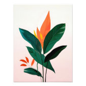 Levendige bloemenkunst foto afdruk (Voorkant)