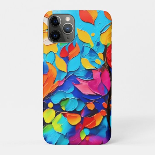 Levendige bloemensymfonie Schilderij Case-Mate iPhone Case (Achterkant)
