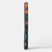 Levendige bloemenwandtapijt Case-Mate iPhone case (Achterkant / Rechts)