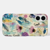 Levendige Bloemige Aquatische Droom Case-Mate iPhone Case (Achterkant (horizontaal))