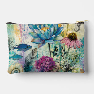 Levendige Bloemige Aquatische Droom Etui