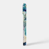 Levendige Bloemige Aquatische Droom iPhone 15 Case (Linkerkant)