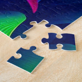 Levendige bloemspiraal legpuzzel (Zijkant)