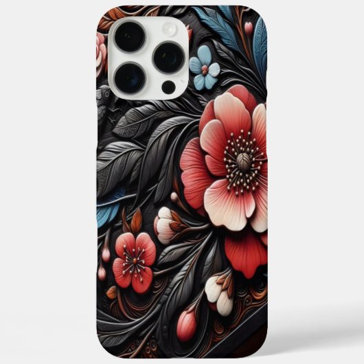 Levendige Bloesems en Branch Scene Case-Mate iPhone Case (Achterkant)